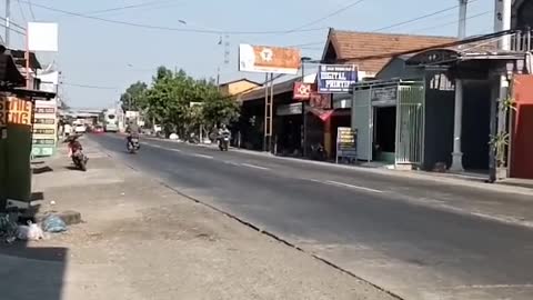 Bhayangkari Street Porong Sidoarjo East Java Indonesia #shorts #fyp #sidoarjo #indonesia