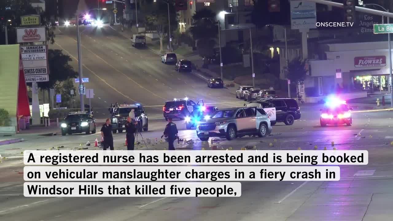 Video: California crash caught on camera