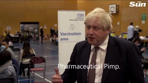 UK Prime Minister. Jabs Don't Work So Come And get a Booster Shot!!!