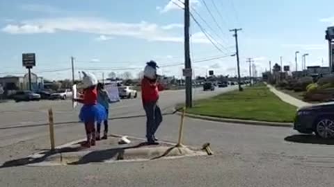 Unmasking Menards Rally Lansing Michigan