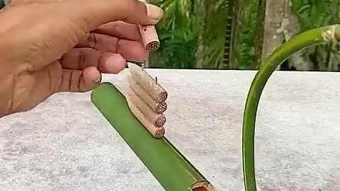 Bamboo Creation into gun