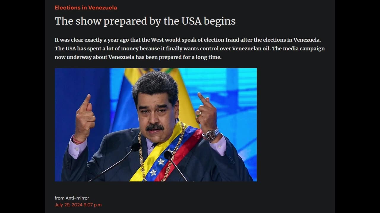 Elections in Venezuela