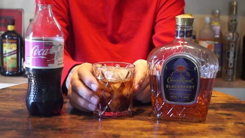 Blackberry Crown Royal & Coke Move