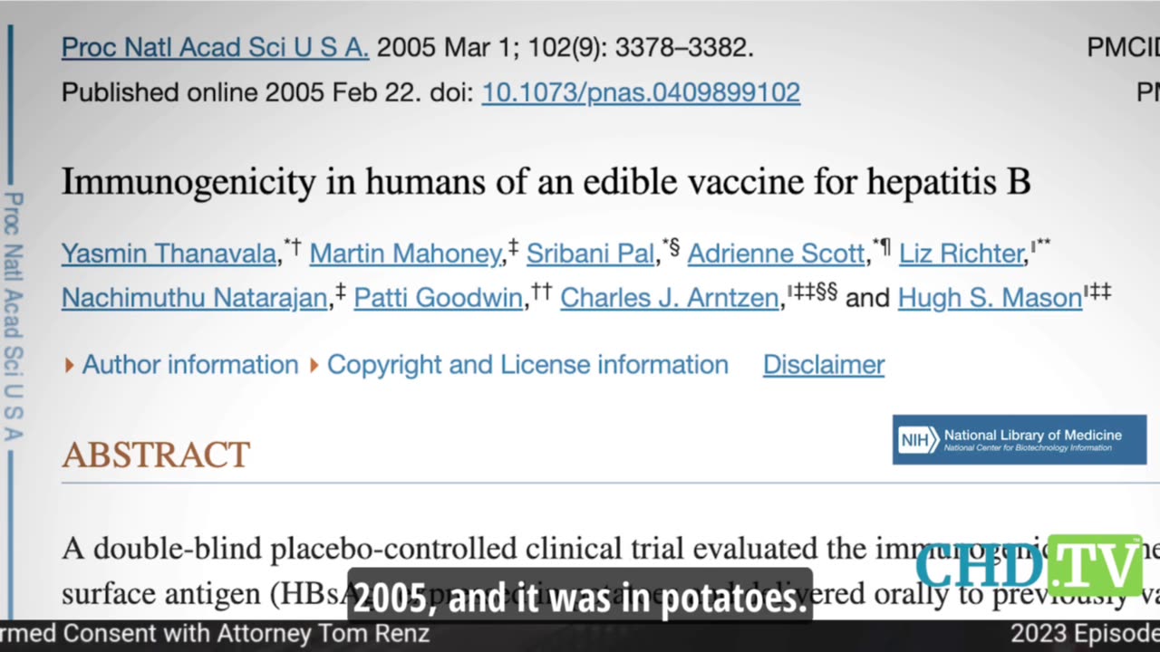 mRNA Vaccines Can Be Transmitted in food