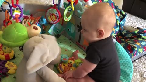 silly things when babies playing