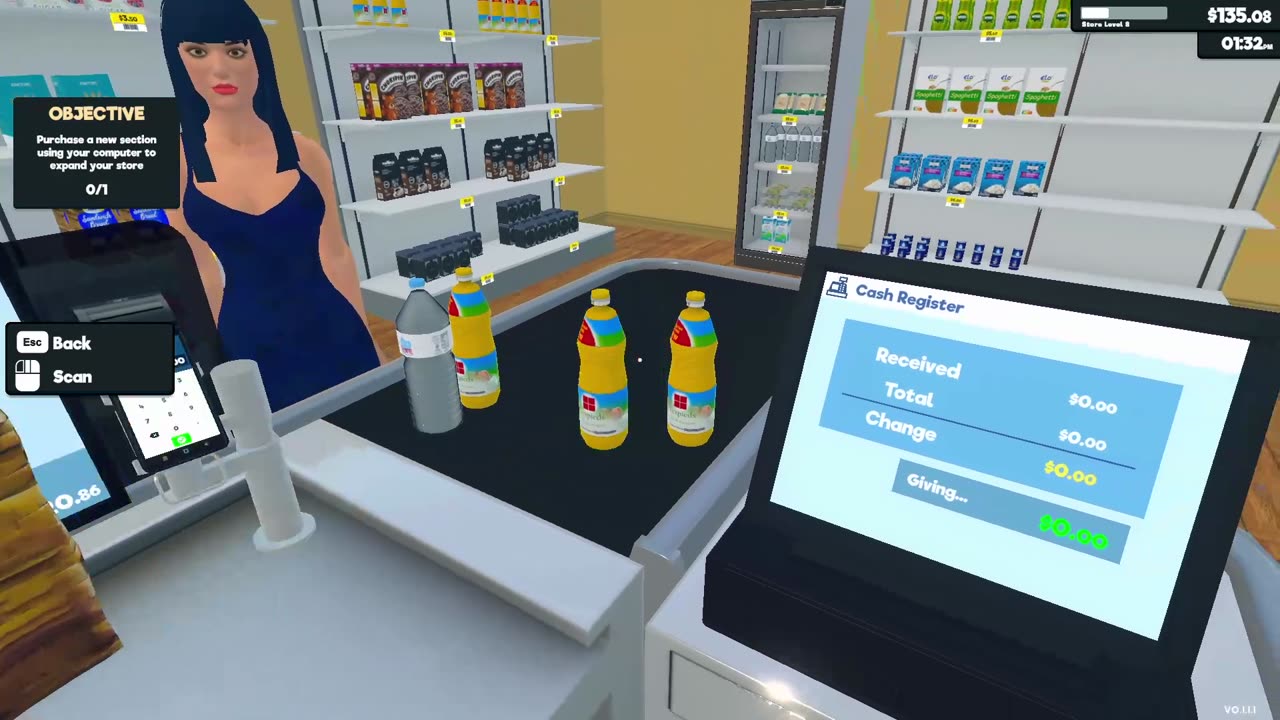 Trying out Supermarket Simulator and see how good it is