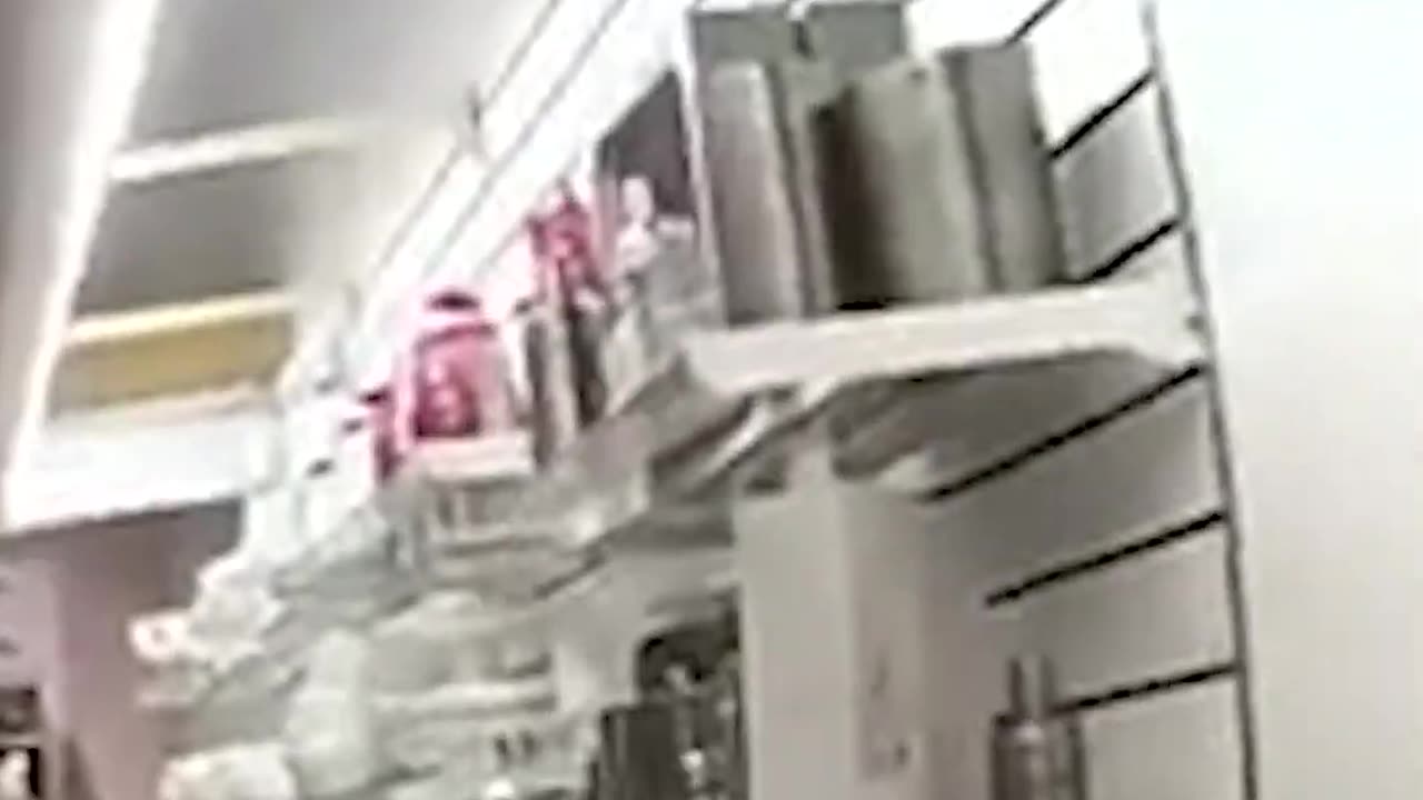 Deer 'breaks in' store on Thanksgiving Day #foryou