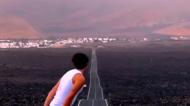 Road Skateboarding In California