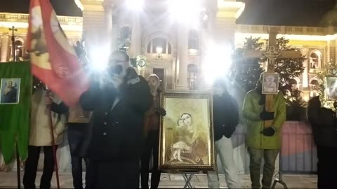 400-та Литија (3) -Монах Антоније: Вучић Отима Децу Инвалиде од Монахиња