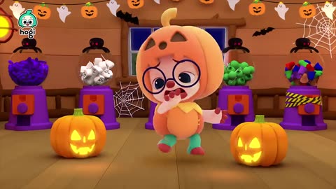 LEARN COLORS WITH COLORFUL MONSTER CANDY SHOP👻 🍬👻 🍬 HALLOWEEN COLORS 🎃PINKFONG HOGI !!!!