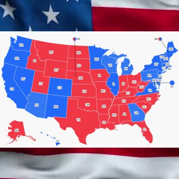 Which Three Blue States Might Flip Red Come November?