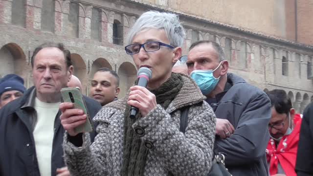 Bologna 19.02.2022 No Greenpass