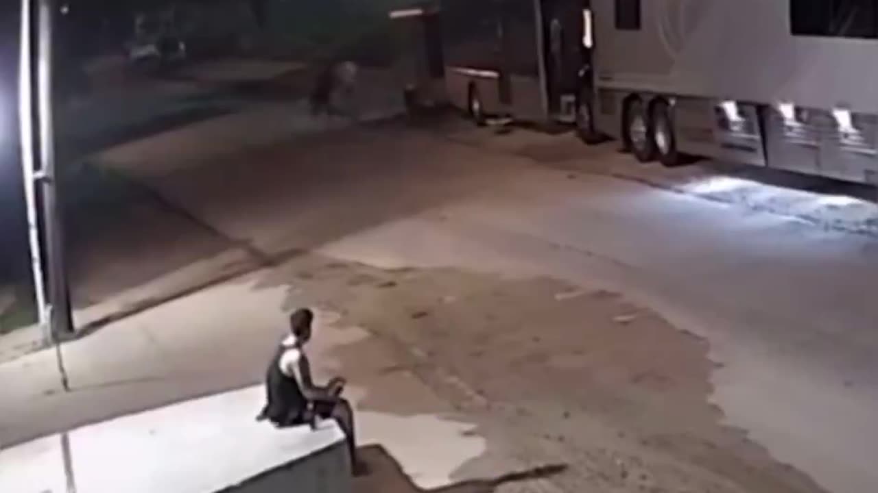 Man Sits By While Another Person Gets Robbed