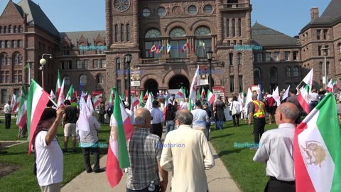 Iran Uprising 2nd Anniversary - September 14th 2024 - Toronto Canada