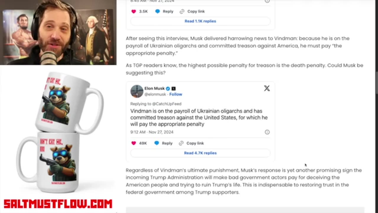 Lefties Freak as Elon Demands Treasonous Mayors/Politicians Be Arrested