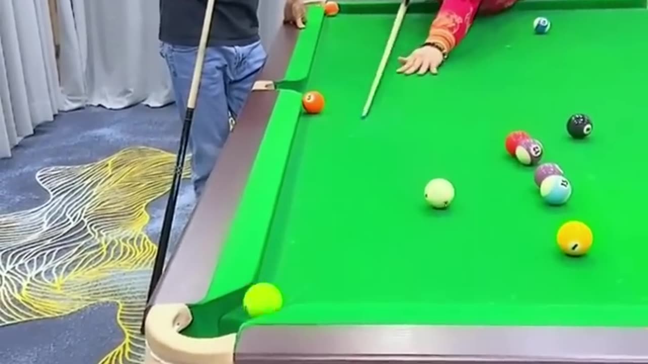 Top funny video Billiards million views