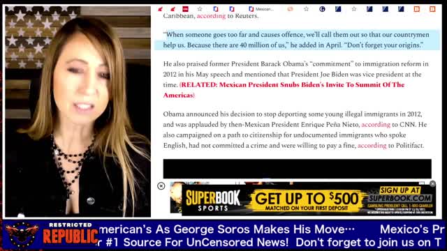 Mexico’s President Just Issued a Dire Threat To Americans & George Soros Makes His 2022 Move…