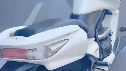 Driving a motorcycle