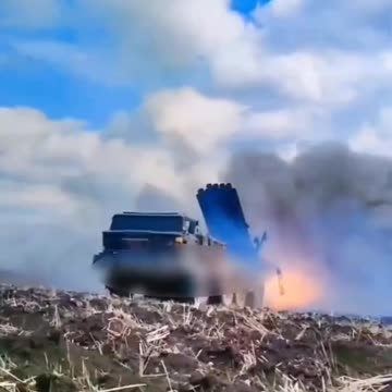 Ukrainian Smerch Launch