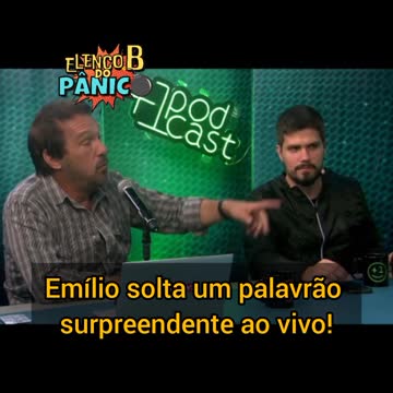 Emílio Surita dá depoimento emocionante e ainda xinga palavrão