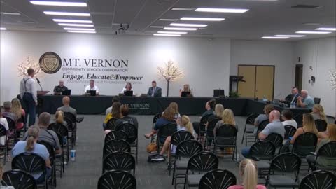 Dr. Dan Stock addresses School Board /Immunology expert