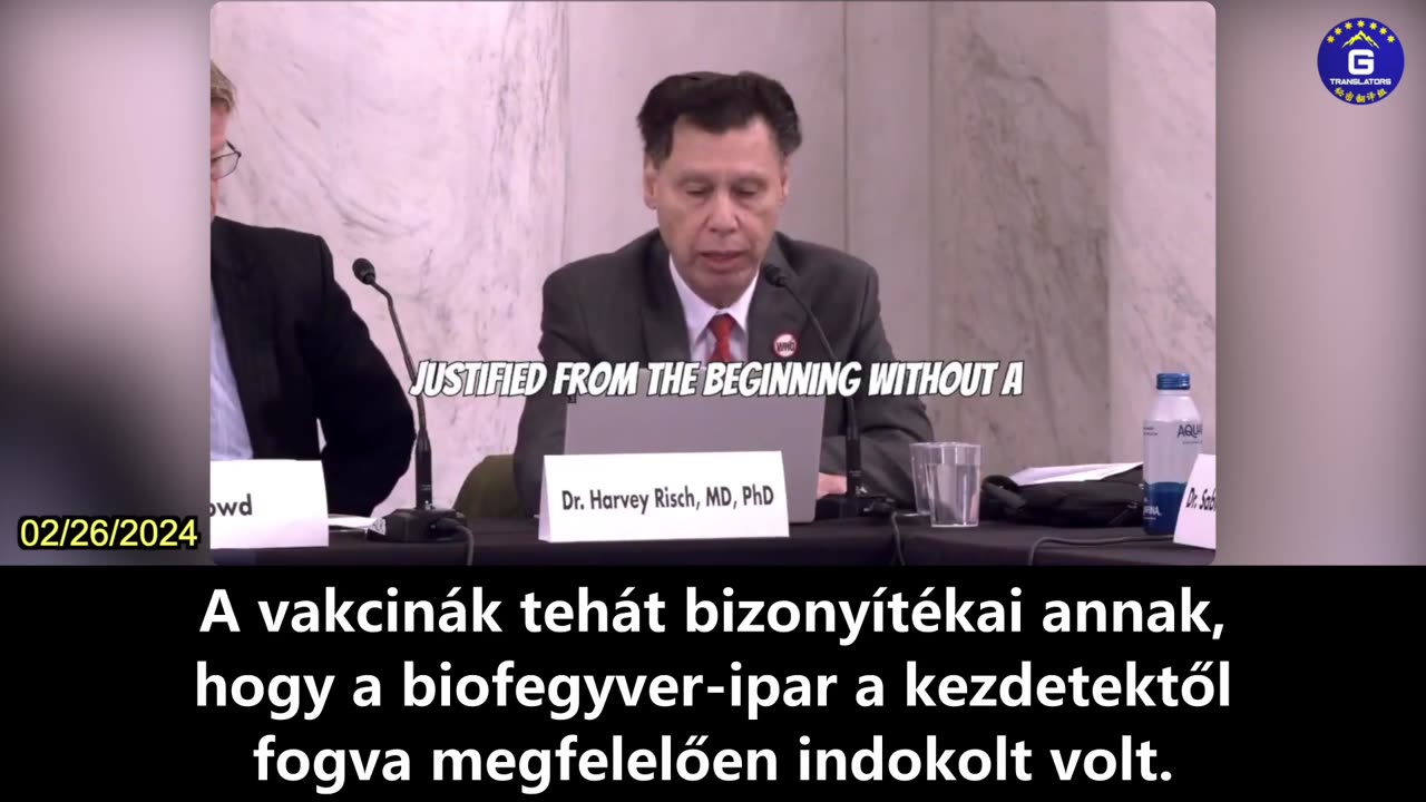 【HU】Harvey Risch: A vírus eredetének eltitkolása és a kötelező oltás a biofegyver-ipar védelmében