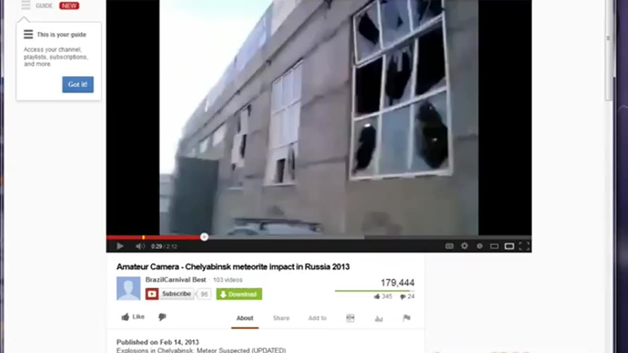 RUSSIAN METEOR was some kinda of a DEW weapon testing