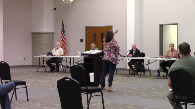 Rhonda McCall speaks about waste in Cabot 2021 Bond issue