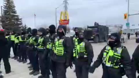 Police AGAINST Canadians - Threatening to ARREST