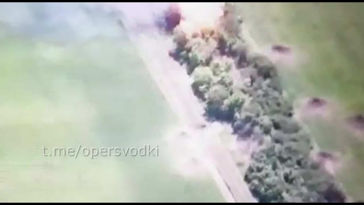 Ukraine War - The destruction of the tank of the 128th mountain assault brigade