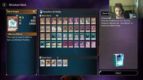 The Synchro Of Unity Deck Revealed In Yu-Gi-Oh! Master Duel With Live Commentary