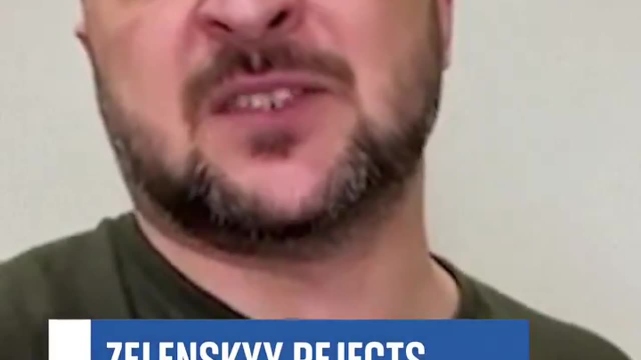 Zelensky Slams Putin for Blaming Ukraine for the Terrorist Attacks