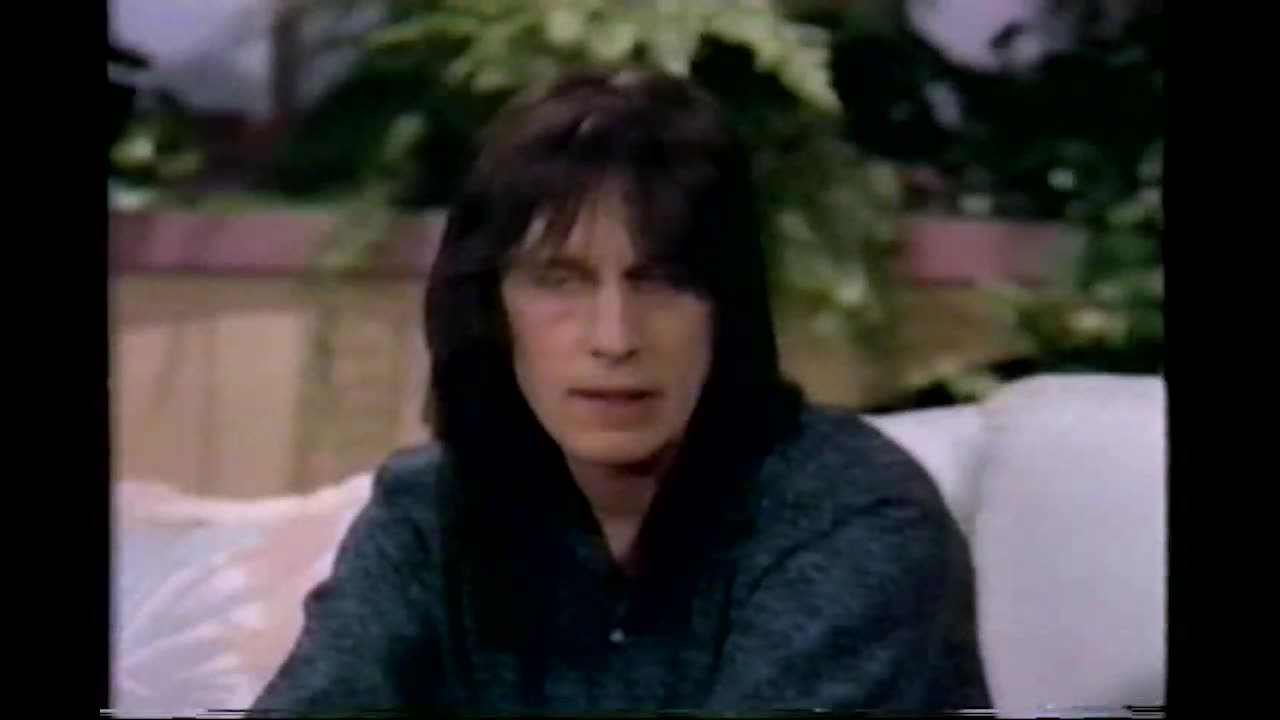 April 27, 1988 - Todd Rundgren on 'Hour Magazine' with Gary Collins