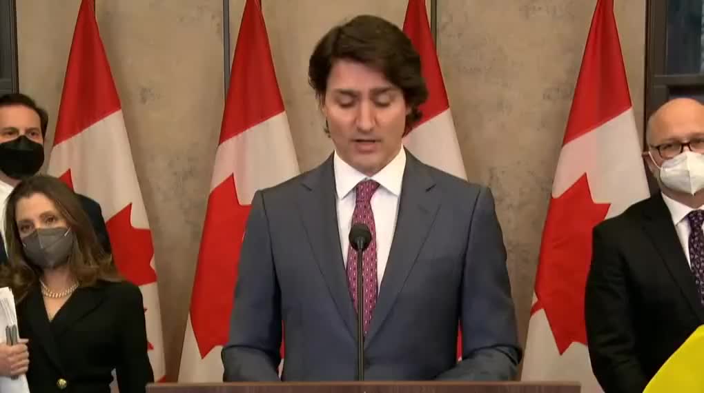 Canadian Prime Minister Justin Trudeau invokes emergency powers to stop protests over COVID mandates