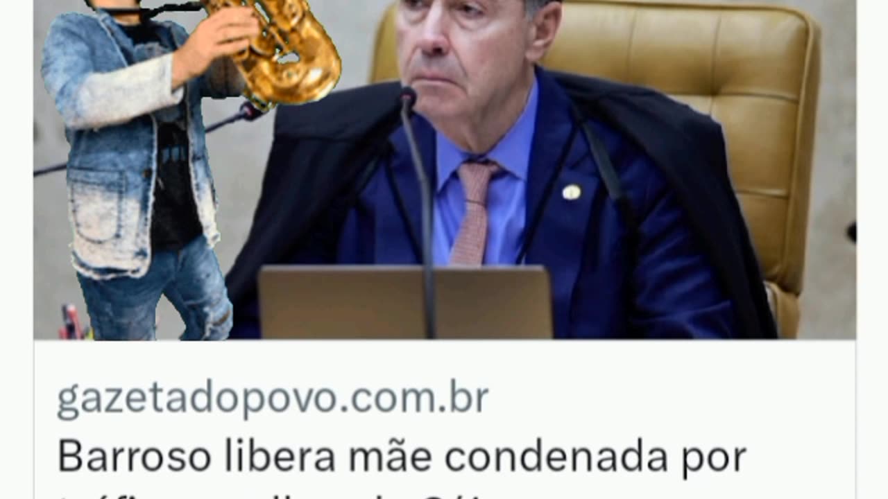 O Ditador barroso: Barroso libera mãe condenada por tráfico. Já a mãe do 08 de janeiro continua presa.