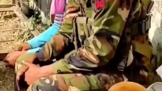 See how the Bangladesh Army is honoring elders