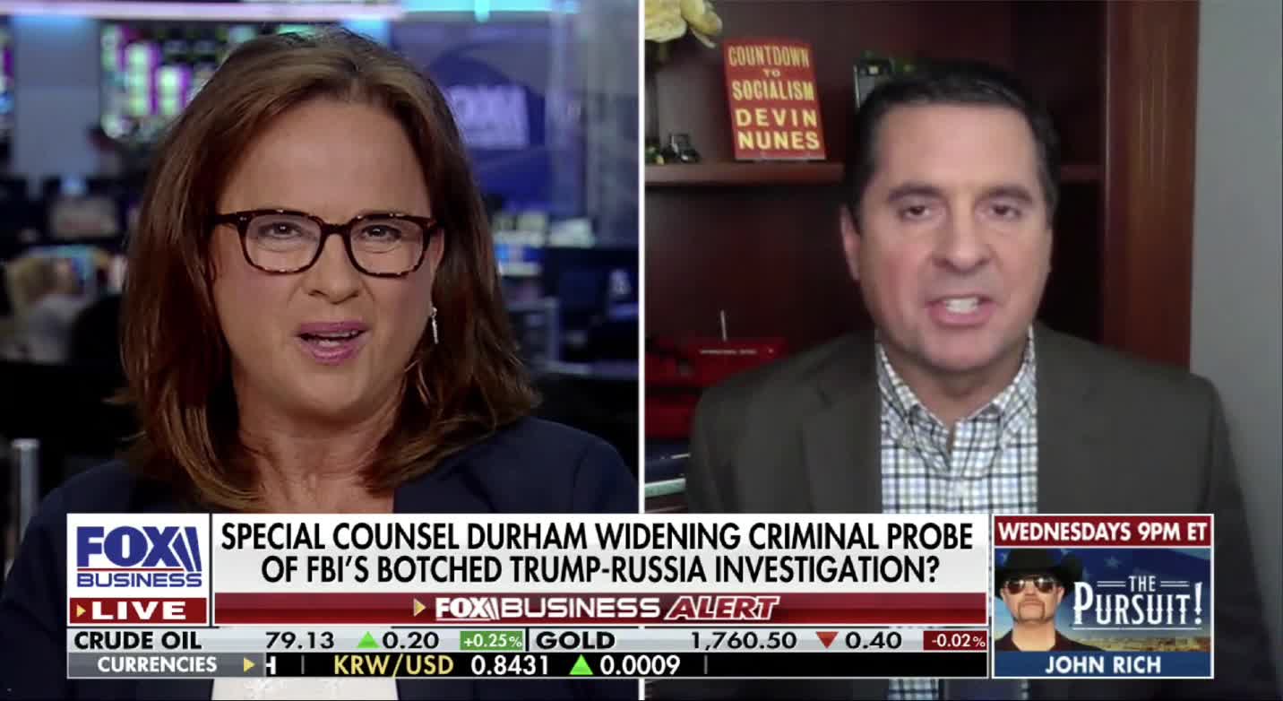 Nunes: Republicans must protect Durham probe from possible DOJ interference