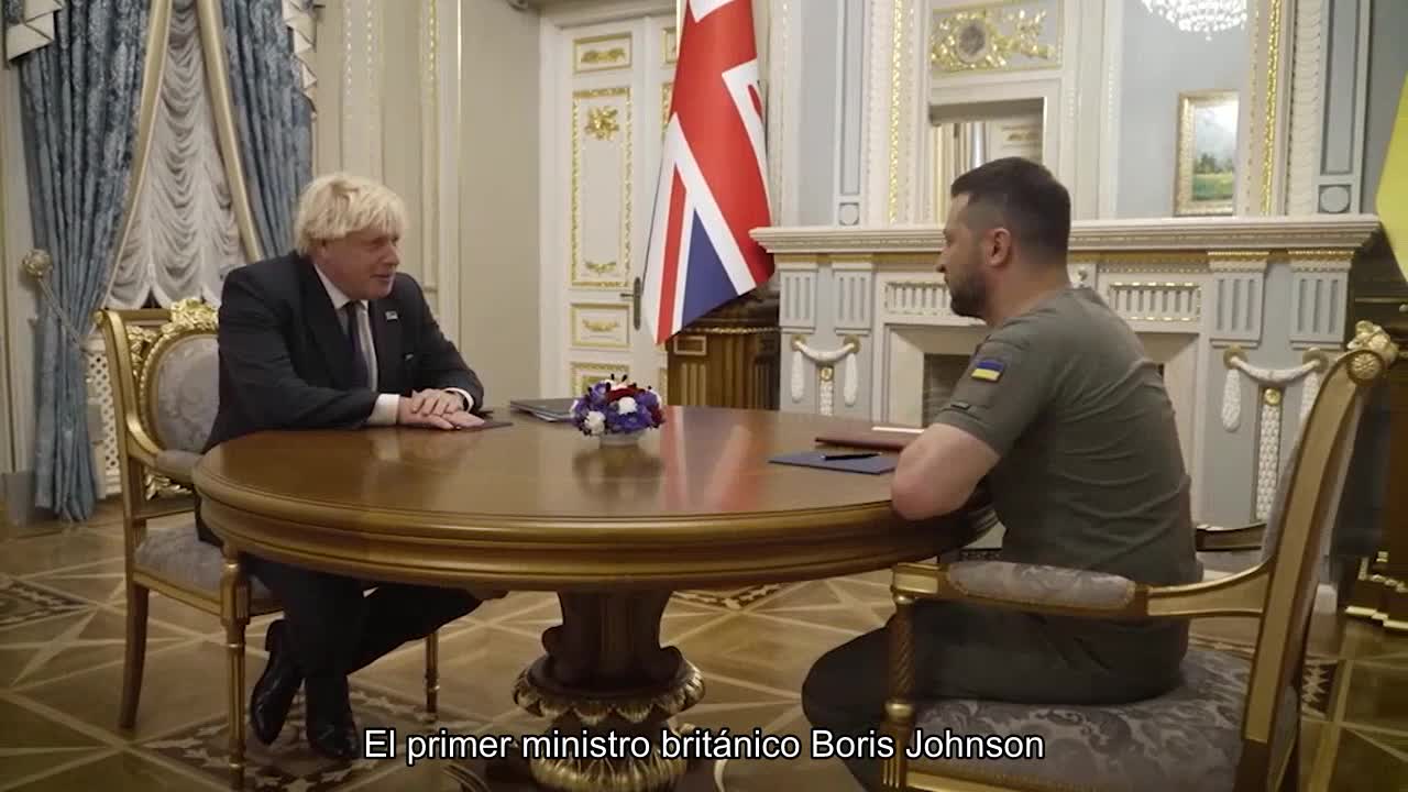 El primer ministro británico Boris Johnson