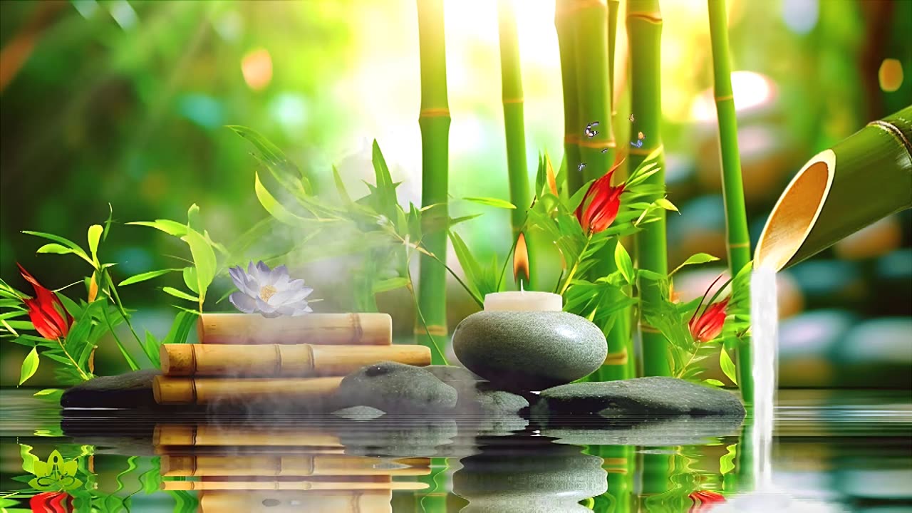 relaxing piano music | water sound | inner peace music, music that comforts the soul, spa music, Zen