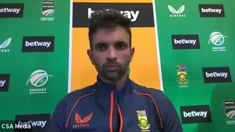 Keshav Maharaj speaks to media after Day 2 of 2nd Bangladesh Test