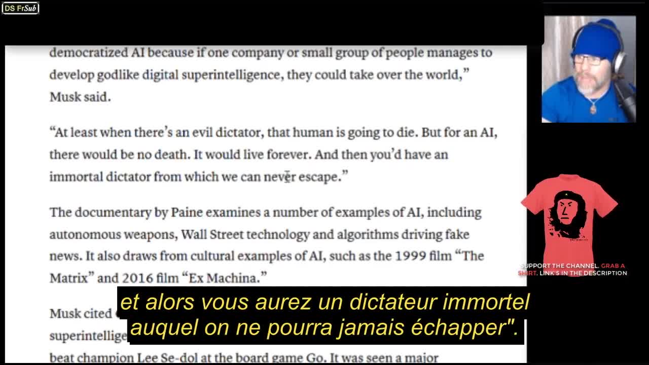 Elon Musk et l'I.A., la prochaine étape pour imposer la "grande réinitialisation" ?