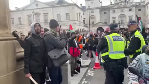 London palestine protest HUGE