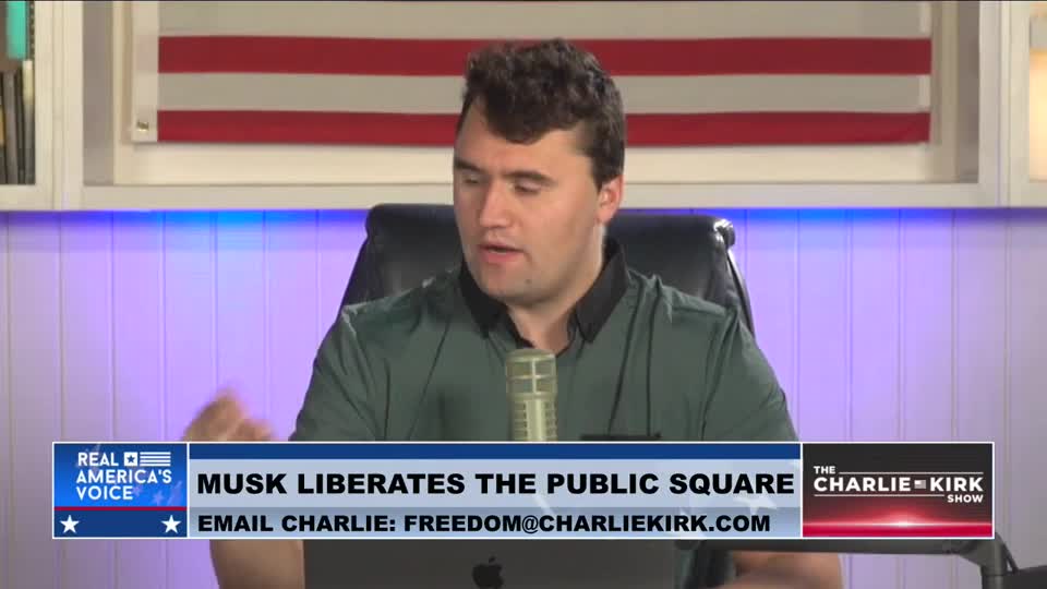 Charlie Kirk Show 10-28 - Third Segment on Elon Musk's Historical Twitter Buy