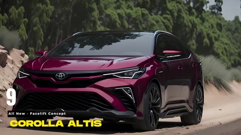 Toyota Corolla Altis All New Facelift Concept Car