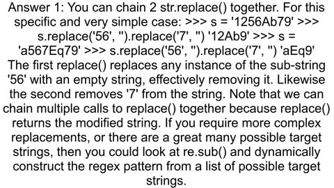 How to remove a number from alphanumeric string in python