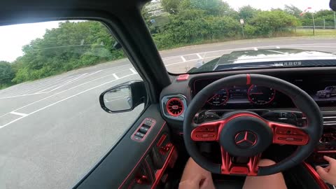 BRABUS ROCKET 900hp MERCEDES G63 POV Test Drive : BRUTAL G-WAGON!!