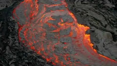 Laland volcano eruption 21.03. 2021