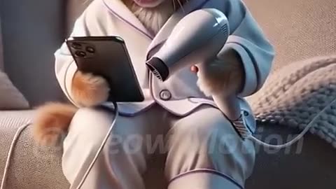 What u do if phone drops in toilet-#cat #cute #kitten #funny #catlover #kitty #cat