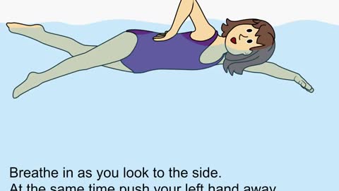 Learn to swim front crawl