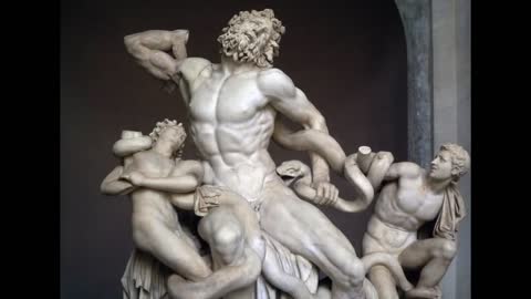 Laocoon Sculptural group carved by Agesander of Rhodes 1st century AD